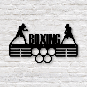 Kovový držák medailí – box