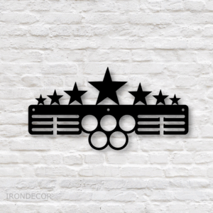 Kovový držák medailí – univerzální