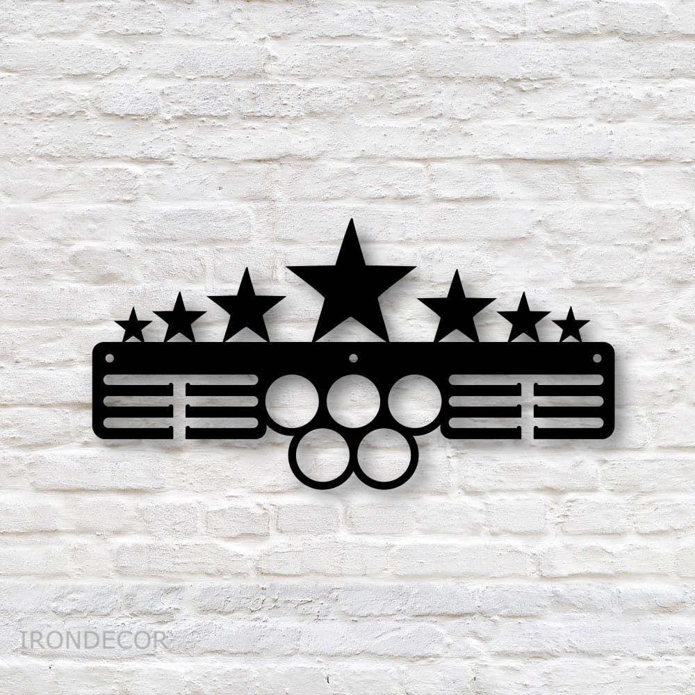 Kovový držák medailí – univerzální