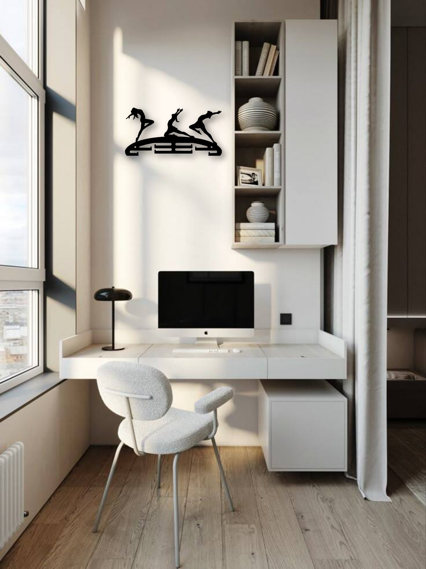 Kovový držák medailí – gymnastika - Obrázek 2