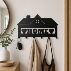 Kovový věšák HOME