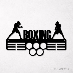 Kovový držák medailí – box