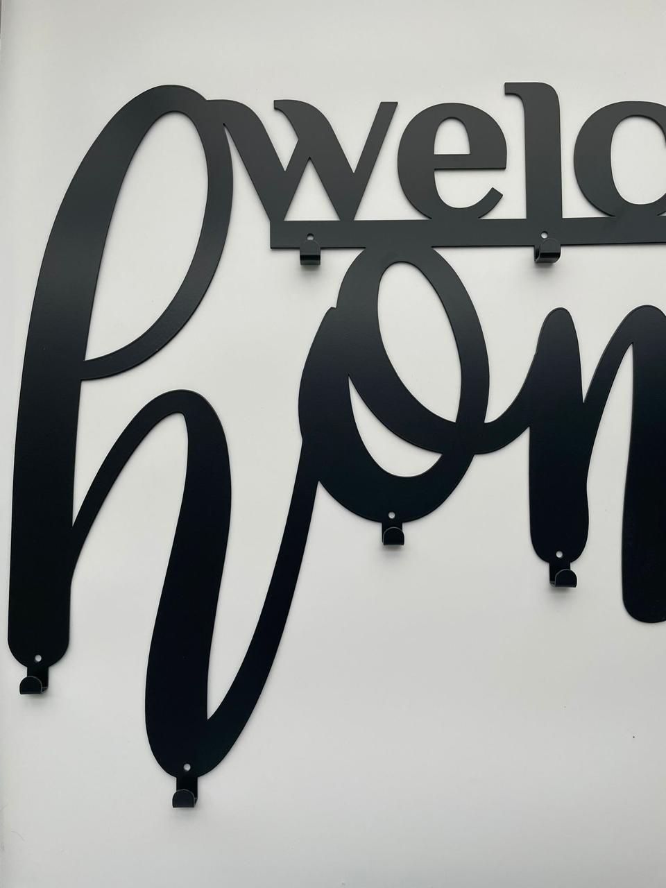 Kovový věšák WELCOME HOME - Obrázek 4