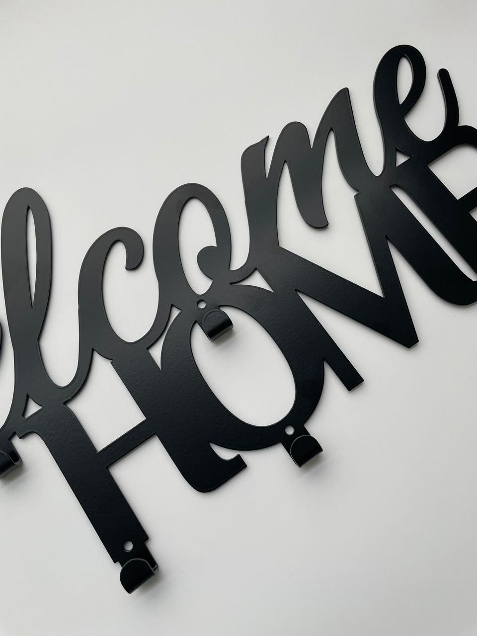 Kovový věšák WELCOME HOME - Obrázek 3